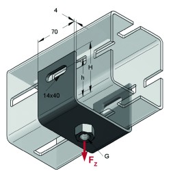 Connessione Filettata Semplice CENTUM XL120 M16