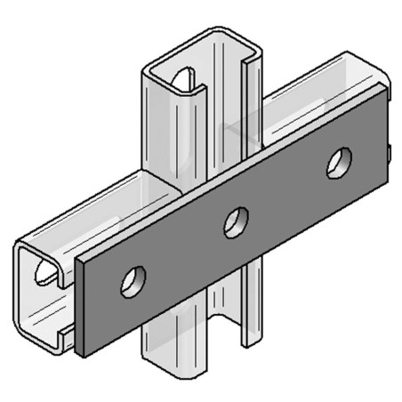 Connettore Piatto 35/4 3-Fori (Conf 25pz)