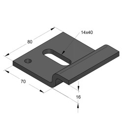 Set Piastra a Z CENTUM S16 (Set 2pz)