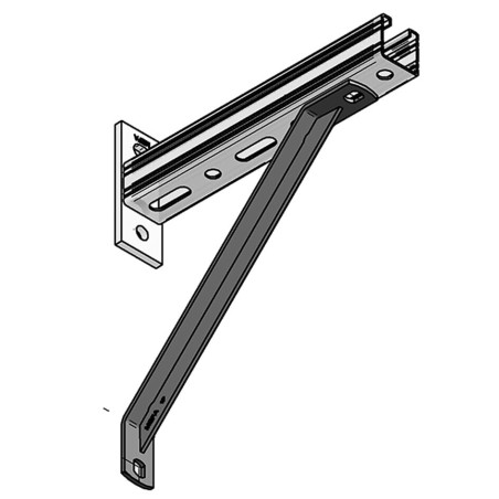 Angolare 40/5 2-Fori con Asola ZnNi (Conf 50pz)