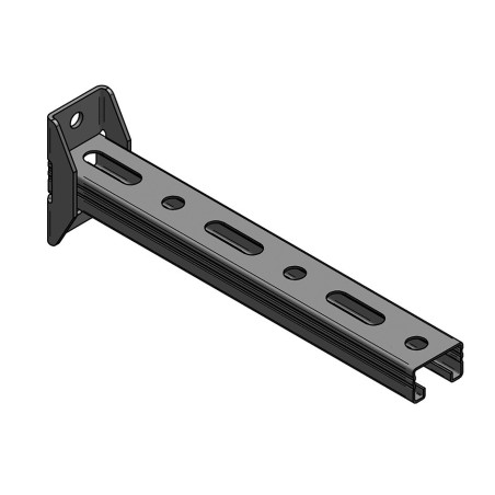 Mensola Profilo-C S 45x26x1.5 L=525mm gvz (Conf 15pz)