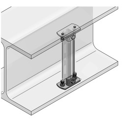 Piastra Autobloccante per Travi 35 (Conf 20pz)