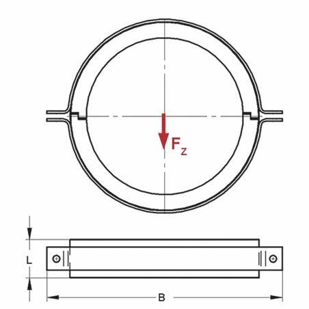 Collare Isolato Polar Plus 40x86 406