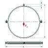 Collare Ventus M8/M10 DN630 639mm (Conf 10pz)