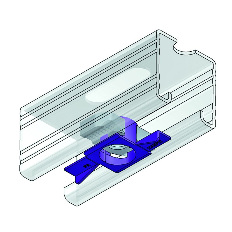 Piastra Dentata MP-S M12 ZnNi (Conf 50pz)
