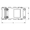 Rinforzo per Giunto SIMA DN200 210mm (Conf 5pz)