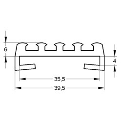 Profilo Isolante cG 35 6.0 (Rotolo 40mt)