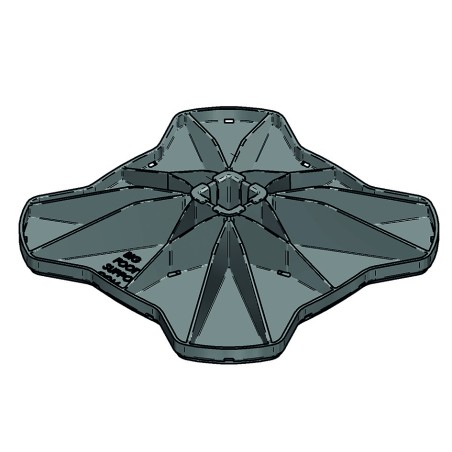 Piastra per Copertura Big Foot 400 (Conf 2pz)