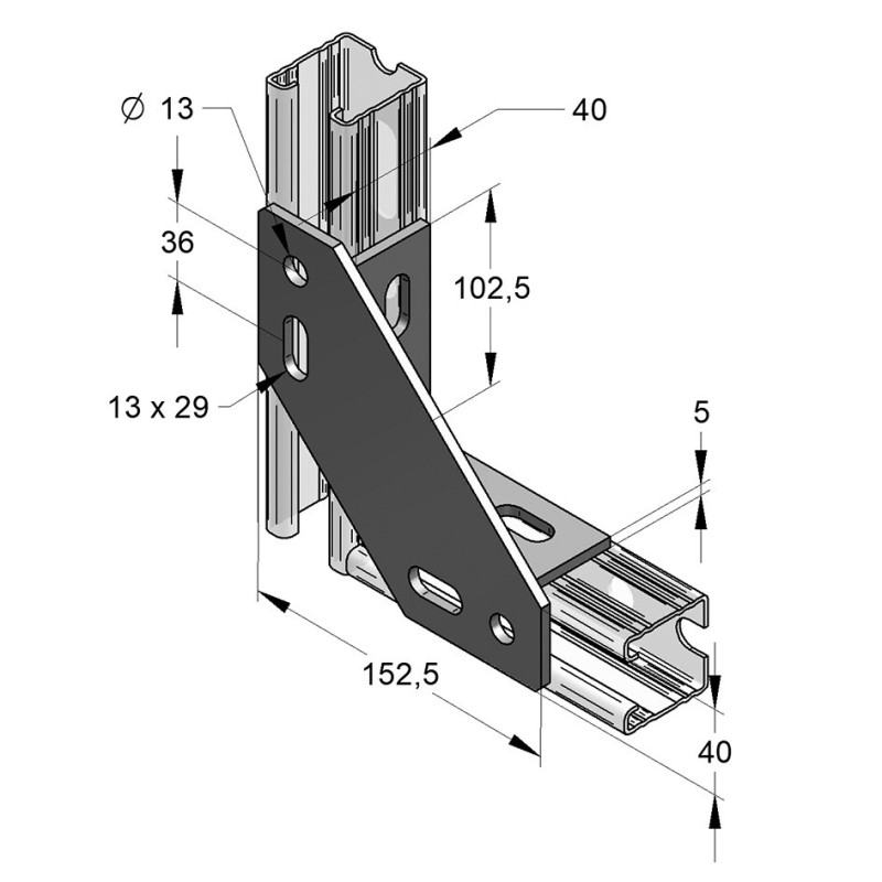 Nodo Universale Inox A4