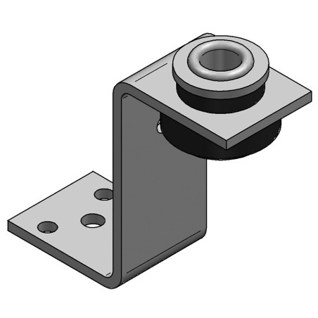 Supporto Fonoassorbente ZLN 66mm Inox A4