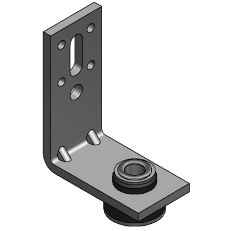 Supporto per Canali SD-LSK 80mm VERTICALI (Conf 50pz)