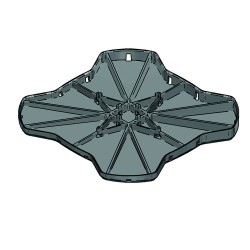 Base Inclinata Big Foot 400 2,5°