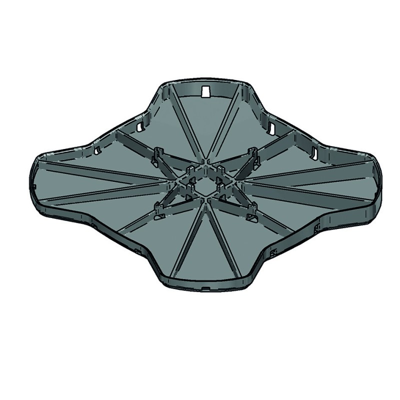 Base Inclinata Big Foot 400 2,5°