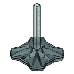 Base Inclinata Big Foot 400 2,5°