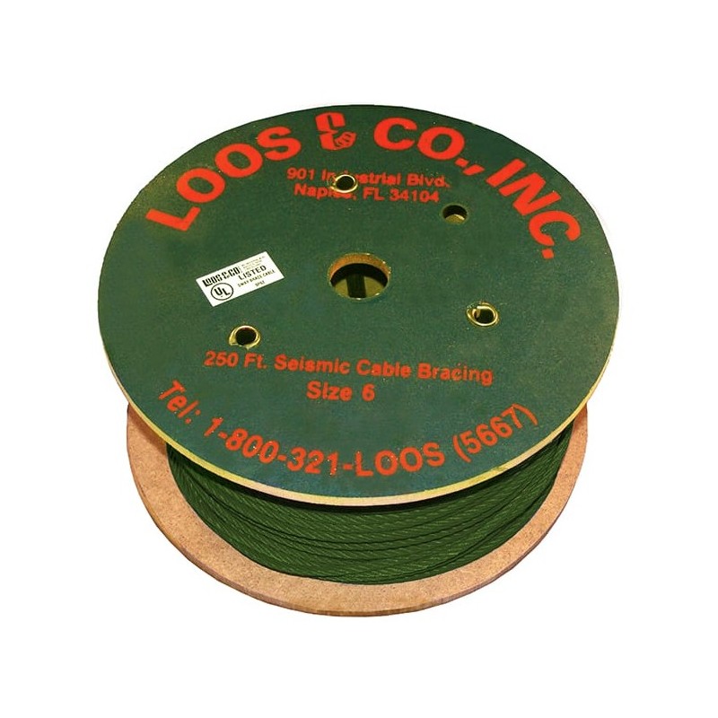 Cavo di Rinforzo Sismico #GR6 (verde) 76mt