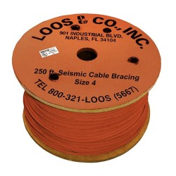 Cavo di Rinforzo Sismico #OR4 (arancione) 76mt