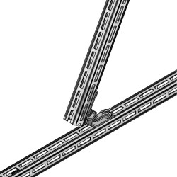 Snodo Pivottante OPTIMUM XLV 80°-280° (Conf 10pz)