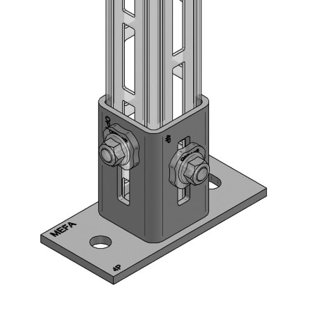 Nodo Triangolare OPTIMUM XLV 85x85 (Conf 25pz)