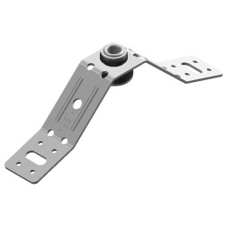 Supporto Antiacustico per Canali SPIRALATI 35x2mm (Conf 50pz)
