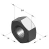 Dado CENTUM M12 FK10 ZnNI (Conf 100pz)
