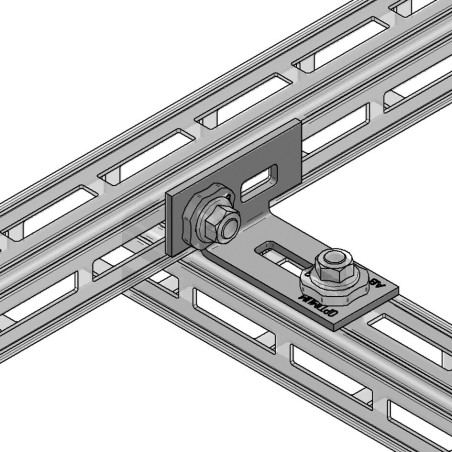 Angolare 2 Asole OPTIMUM XLV 85x85 (Conf 25pz)