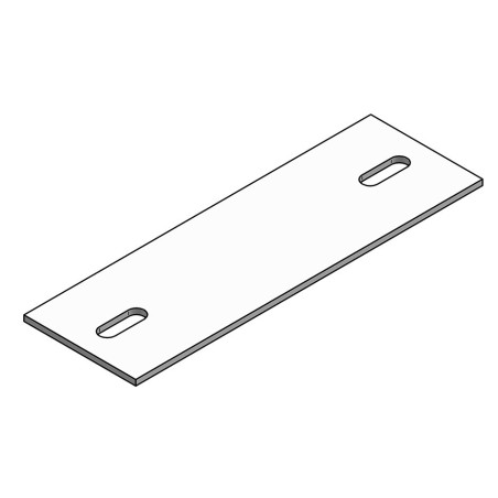 Striscia PA6 100/5 2 Fori L.350mm