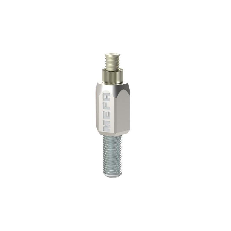 Morsetto per Binari SG-W M8 2/3.0mm (Imballo 50pz)
