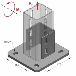 Piastra di Base CENTUM XL100