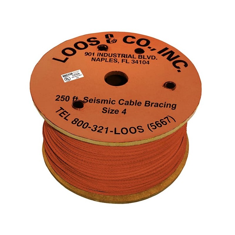 Cavo di Rinforzo Sismico #OR4 (arancione) 76mt