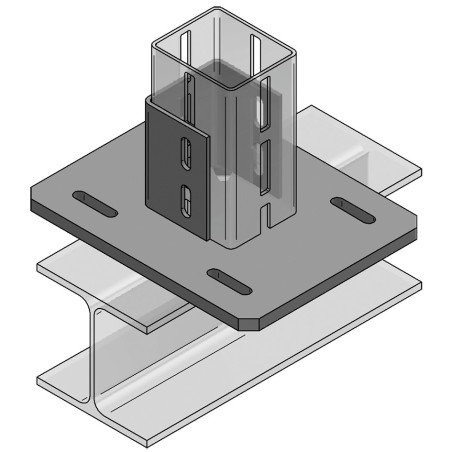 Piastra per Travi CENTUM XL120 Tipo 3 Trasversale
