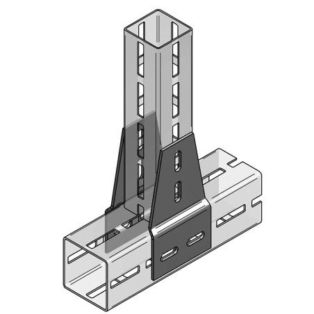 Piastra a T CENTUM con Lembo Piegato