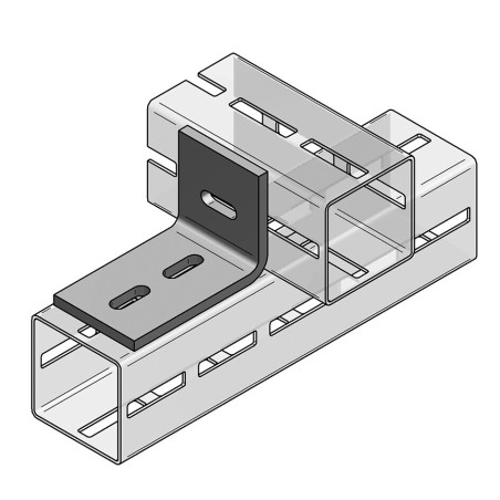Angolare CENTUM 3 Fori XL100 Trasversale