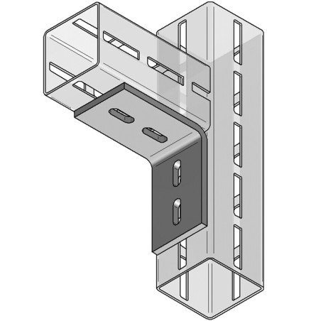 Angolare CENTUM 4 Fori XL100