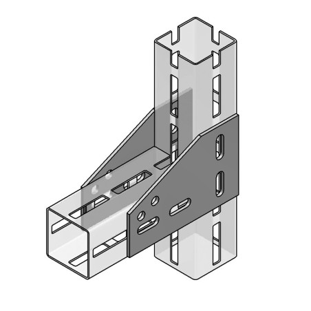 Angolare da Parete CENTUM 2-Fori
