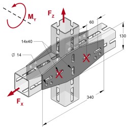 Piastra a Croce CENTUM XL80