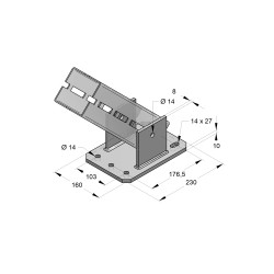 Piastra Snodata CENTUM XL100 Longitudinale