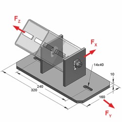 Piastra Snodata CENTUM XL100 Trasversale