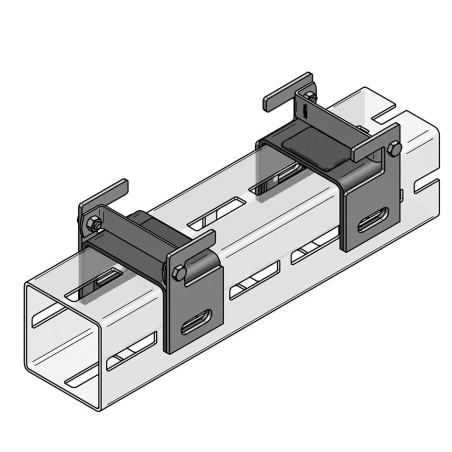 Guida Scorr. Appoggio cBlocchi XL80 (Set 2pz)