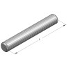 Barra Filettata M16 L=1 mt. fsv (Conf 10pz)
