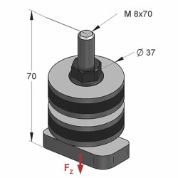 Elemento Fonoassorbente 45