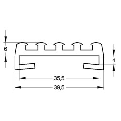 Profilo Isolante cS 35 6.0 (Rotolo 50mt)