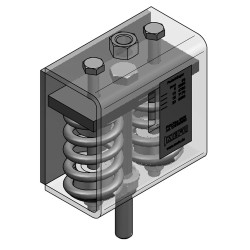 Molla Pensile FH2-4300 Plus con 2 Molle