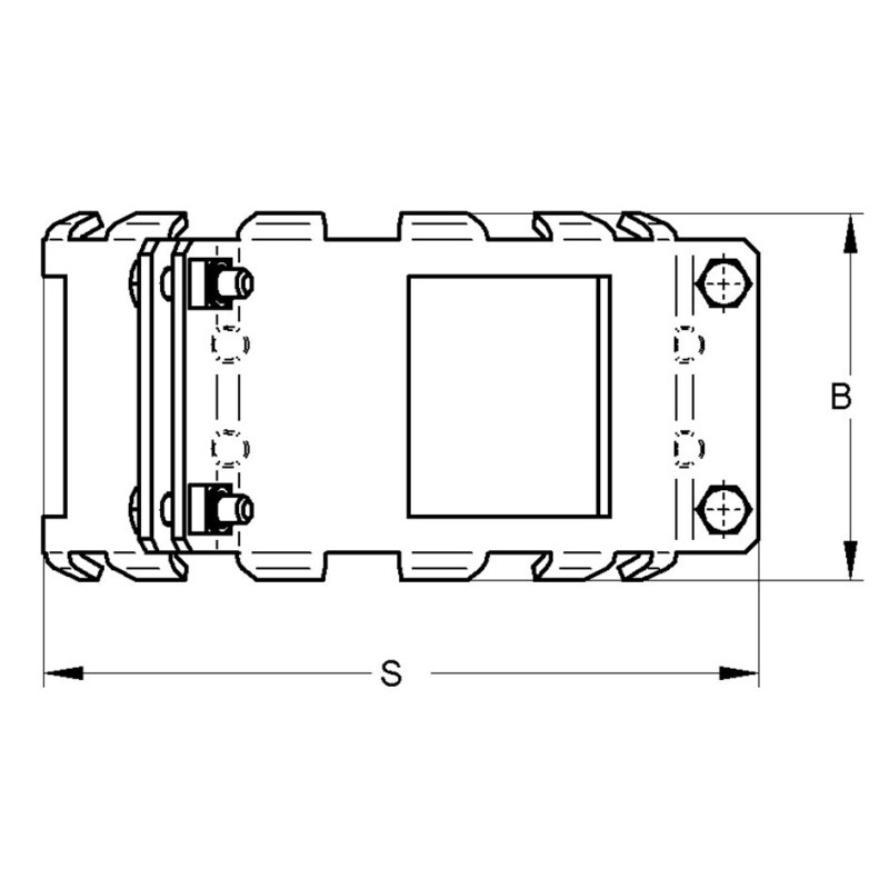 Rinforzo per Giunto SIMA DN200 210mm (Conf 5pz)