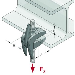 Morsetto F9 a due Pezzi M10