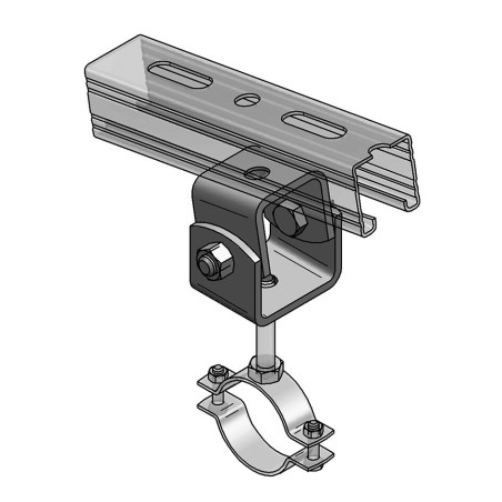 Piastra Snodata M8/M12 Inox A2