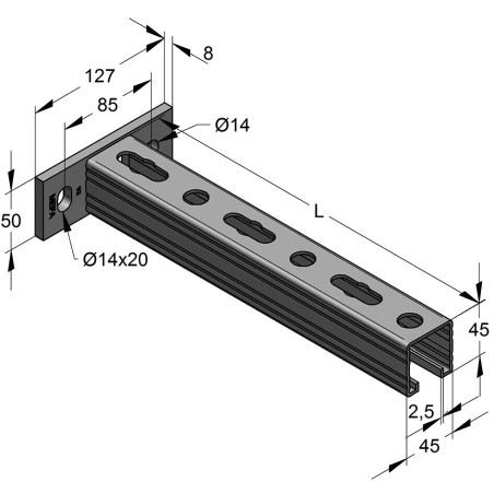 Guarnizione del Battente per DGACV 6" e 8"