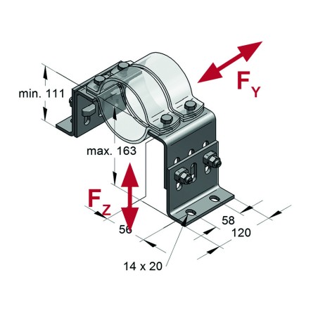 Supporto Punto Fisso HV1 fsv