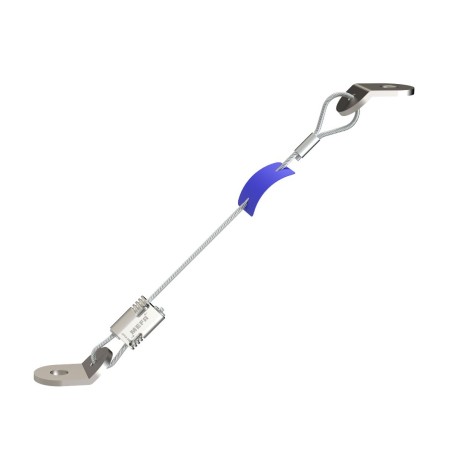 Kit Sistema Antisismico Blu SB-W 5.0mm 3mt (Conf. 2pz)