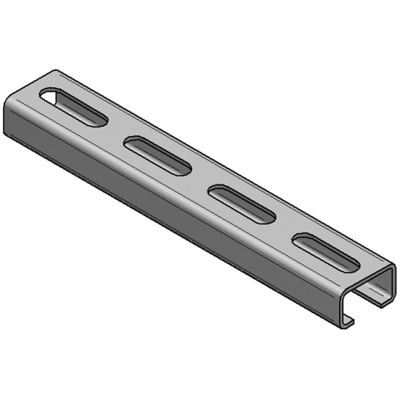 Binario 35/21/2.0 3mt Inox A4 (Conf 18mt)