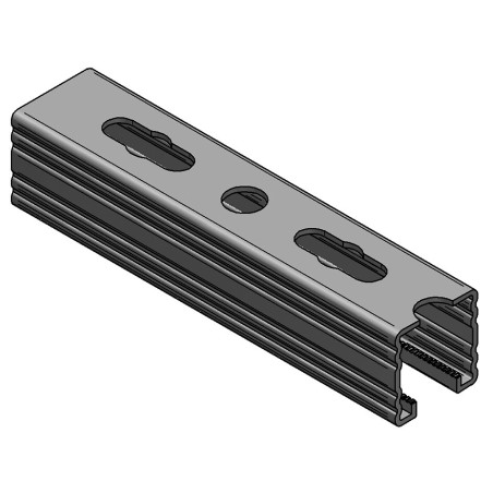 Binario 45/45/2 L=6.3 RAL fsv